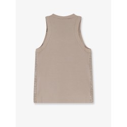 Dazzling pattern jersey tank top