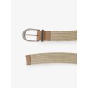 Linen belt with Shiny Loop detail