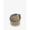 Linen belt with Shiny Loop detail