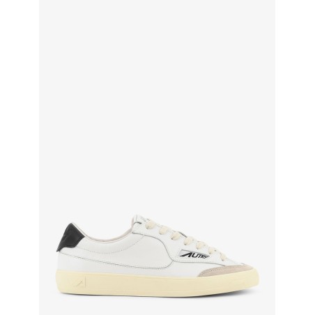 Windscape leather sneakers with suede insert