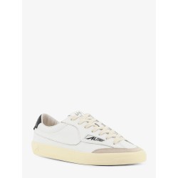 Windscape leather sneakers with suede insert