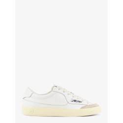 Windscape leather sneakers with suede insert