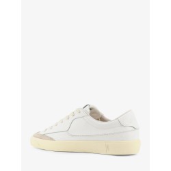 Windscape leather sneakers with suede insert