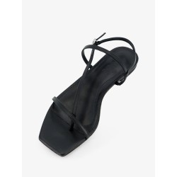 Ella flat leather sandals