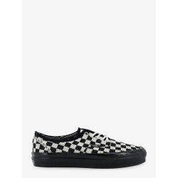 LX Authentic 44 fabric sneakers with a checkerboard pattern