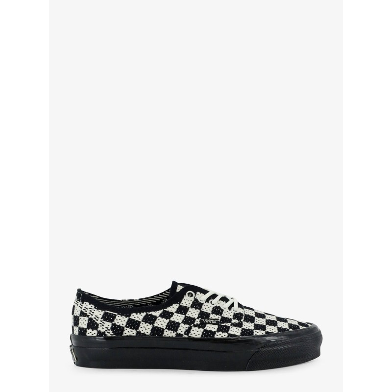 LX Authentic 44 fabric sneakers with a checkerboard pattern