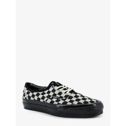 LX Authentic 44 fabric sneakers with a checkerboard pattern