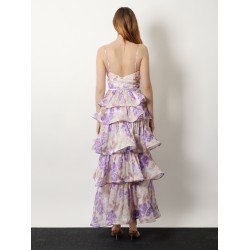 Ruffled long dress