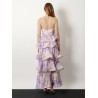 Ruffled long dress