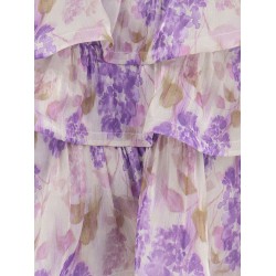 Ruffled long dress