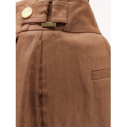 Daily linen and viscose shorts