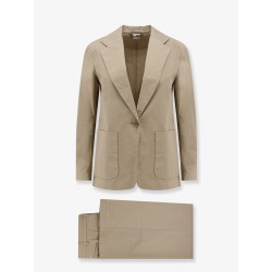 Stretch cotton suit