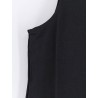 Hourglass linen and silk blend long dress