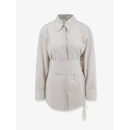 Silk and cotton blend shirt