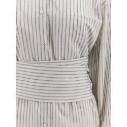 Silk and cotton blend shirt