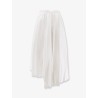 Asymmetrical cotton skirt