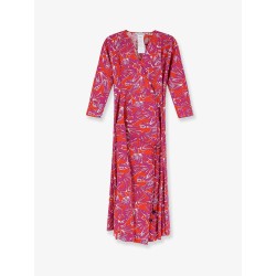 Mxmcamino printed cotton dress
