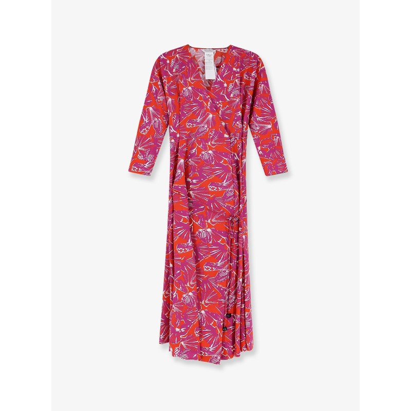 Mxmcamino printed cotton dress