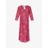 Mxmcamino printed cotton dress