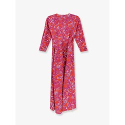 Mxmcamino printed cotton dress