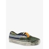 Lx authentic 44 suede sneakers with micro-sequin detail on the side