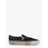 Lx classic slip on 98 canvas and leather sneakers with all-over metal beads