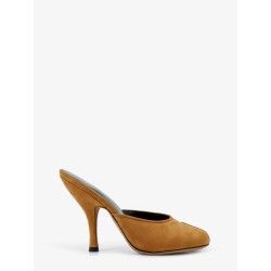 Suede Date Mule Sandals