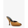 Suede Date Mule Sandals
