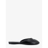 Date Flat leather sandals