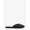 Date Flat leather sandals
