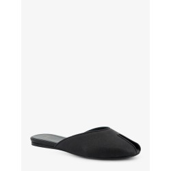 Date Flat leather sandals