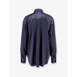 Silk shirt with Monili detail