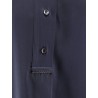Silk shirt with Monili detail