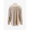 Silk shirt with Monili detail