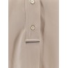 Silk shirt with Monili detail