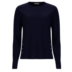 MAGLIA CON BOTTONI LATERALI