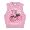 GILET CON GRAFICA