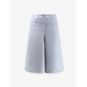 Délavé linen bermuda shorts