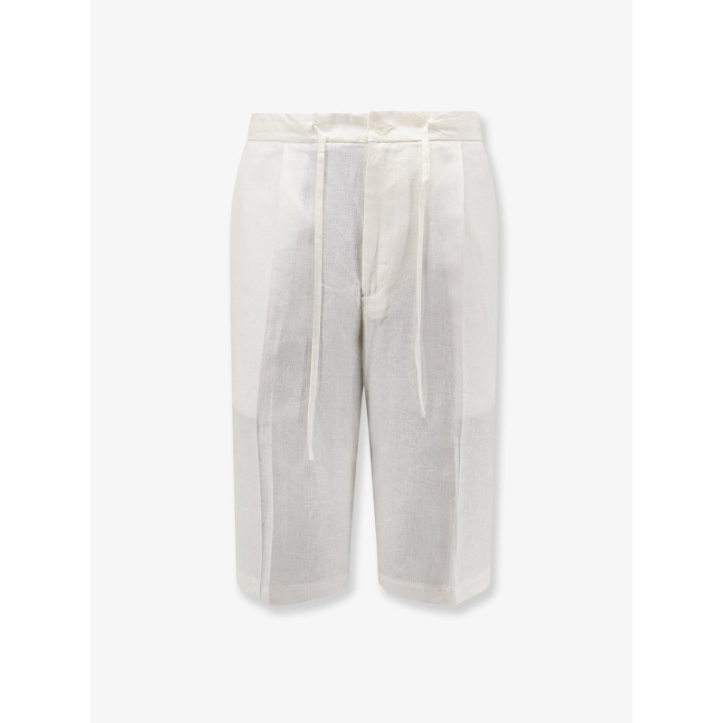 Torre Lapillo linen and viscose shorts