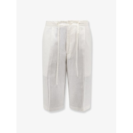 Torre Lapillo linen and viscose shorts