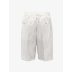 Torre Lapillo linen and viscose shorts
