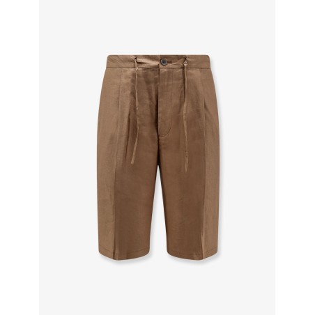 Torre Lapillo linen and viscose shorts