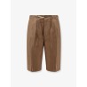 Torre Lapillo linen and viscose shorts