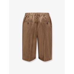 Torre Lapillo linen and viscose shorts