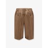 Torre Lapillo linen and viscose shorts