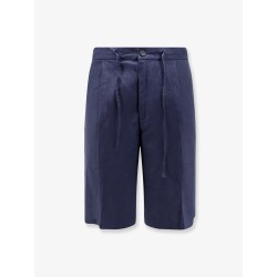 Torre Lapillo linen and viscose shorts