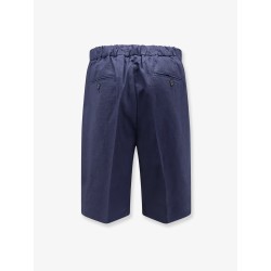 Torre Lapillo linen and viscose shorts