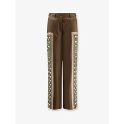Silk trousers
