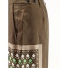 Silk trousers