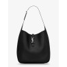 Le 5 à 7 leather shoulder bag with metal Cassandre logo